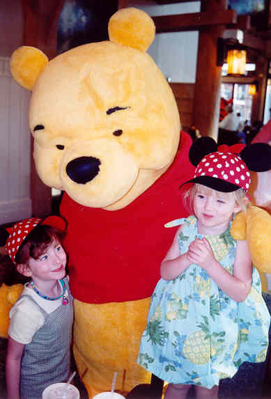 Girls and Pooh